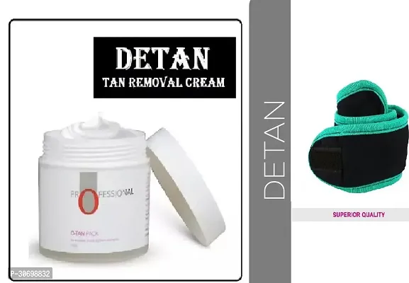 Professional Detan Removal Cream 300g  and Facial Band Pack of 2-thumb0