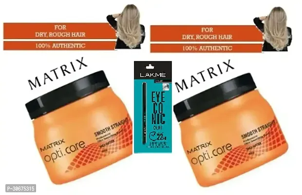 Smooth Straight Hair Spa Matrix Pack Of 2 With Kajal Free