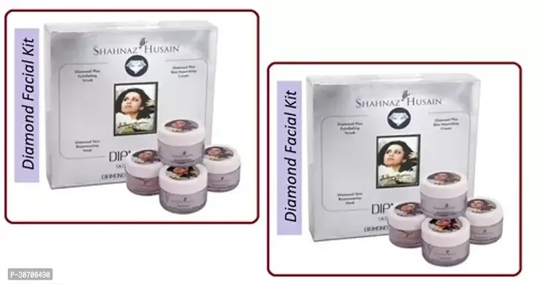 professional shahnaz husain diamond mini facial kit pack of 2.-thumb0