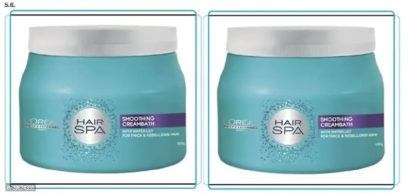 Professional Smoothing Creambath Hair Spa 490G Pack Of 2-thumb0