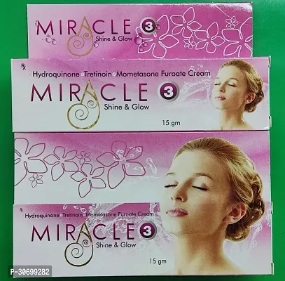 Miracle 3 Skin Cream Night Cream 15gm Pack Of 3-thumb0