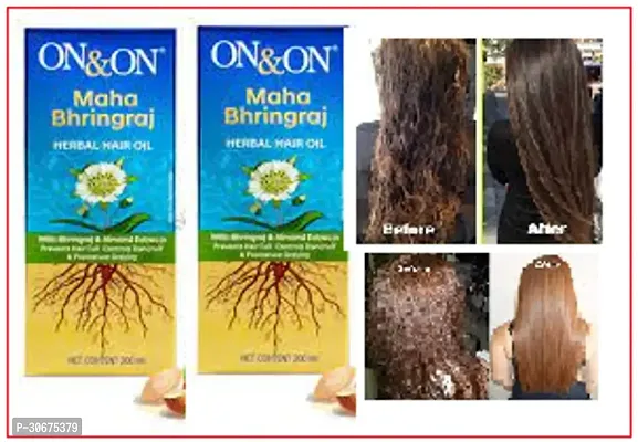 On  On - Maha Bhringraj Herbal Hair Oil Pack Of 2-thumb0