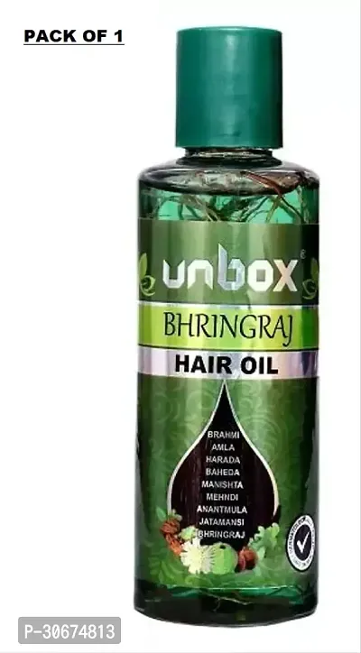 Unbox Bhringraaj Hair Oil Pack Of 1.-thumb0