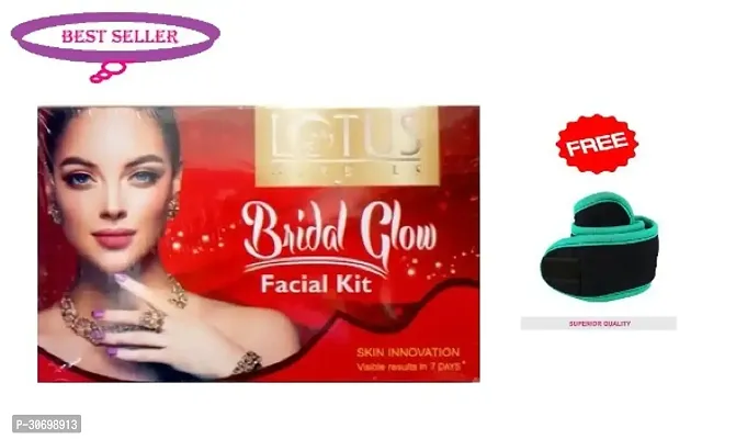 LOTUS HERBALS BRIDAL FACIAL KIT FOR RADIANT GLOW + FACIAL BAND-thumb0