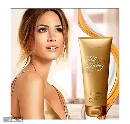 Oriflame Milk  Honey Gold Smoothing Sugar Scrub (200 Ml).-thumb0