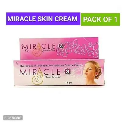 MIRACLE Shine  Glow cream 1 tube(15g) value pack1-thumb0