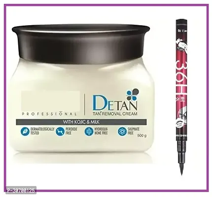 36h black eyeliner and professinol raa_ga d tan removal face  mask 500g pack ...1.