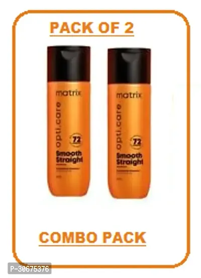 Matrix Opti.Care Professional Smooth Straight Shampoo With Shea Butter, Up To 4 Days Of Frizz Control Pack __02-thumb0