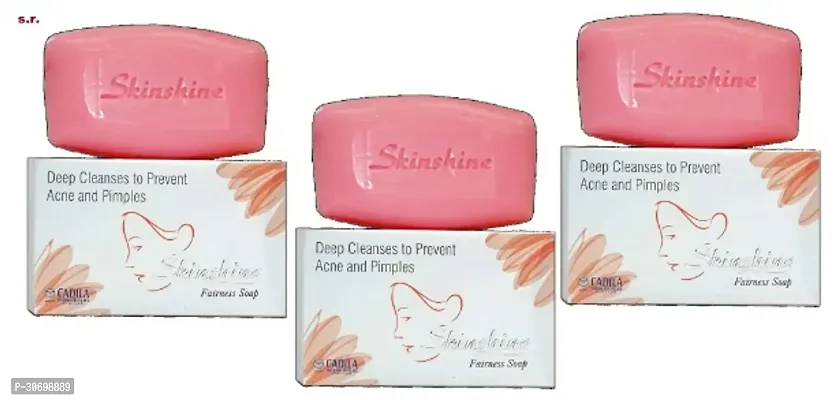 cadila skin shine fairness soap 75g pack of 3-thumb0