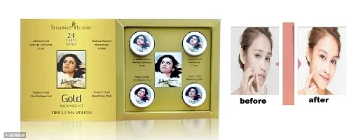 pro. Shehnaz mini gold facial kit for instant glowing skin.