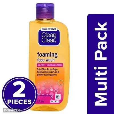 Clean and clear face wash  2 pieces combo 150ml