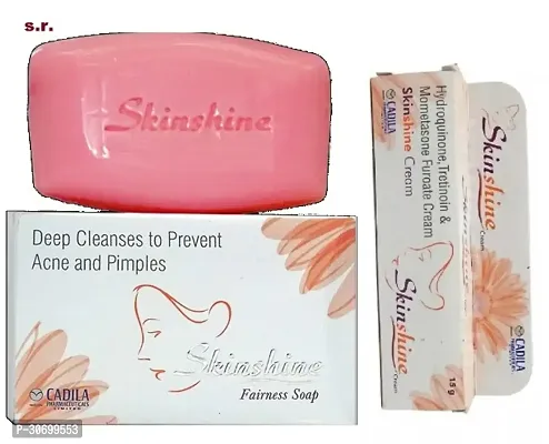 Skin Shine Cream 15g with Skin Shine Soap 75g Pack of 1-thumb0