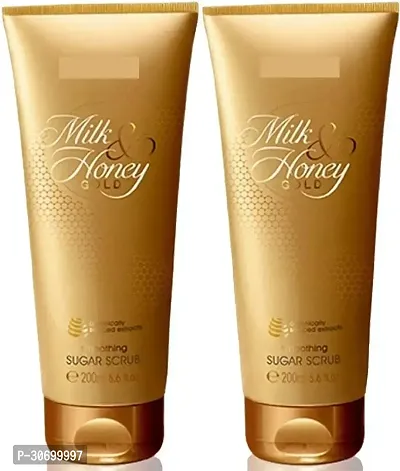 Milk And Honey Smoothing Sugar Scrub (Pack Of 2).-thumb0