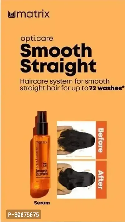 Matrix Opti. Care Smooth Straight Hair Serum 100Ml For Man And Women.-thumb0