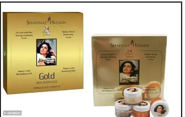 ADD TO CART SHAHNAZ HUSAIN 24 CARAT GOLD FACIAL KIT PACK OF 1-thumb0