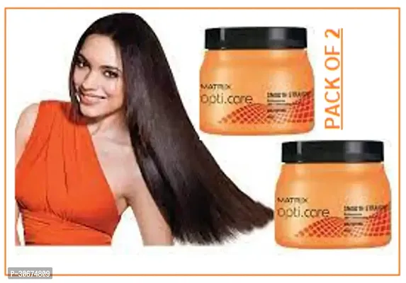 Matrix Opti. Care - Smooth Straight Hair Spa 490 Gm (Pack Of - 2)-thumb0