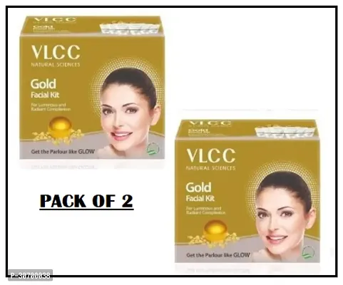 UNISEX VLCC Gold Facial Kit  pack.....02.-thumb0