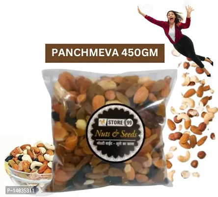 Premium Panchmeva Dry Fruit Mix - Nutritious  Delicious Snack