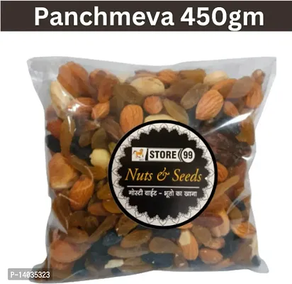 Panchmeva Dry Fruits For Puja Prasad Superfood 450gm-thumb0