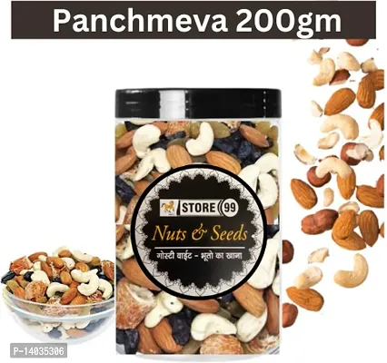 Panchmeva Mixed Dry fruits for Puja Prasad 200gm-thumb0