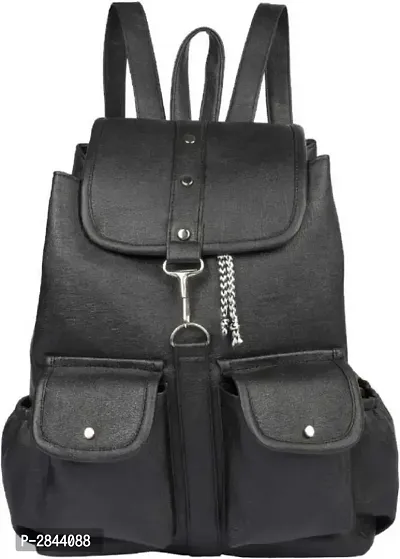 Elegant PU Backpack For Womens