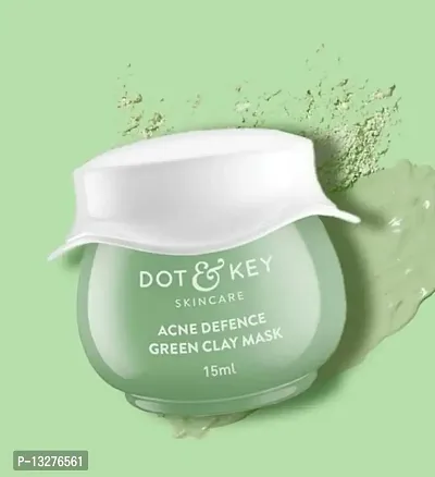 DOT  KEY ACNE DEFENCE GREEN CLAY MASK 15ml-thumb0