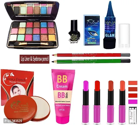 F-Zone Makeup Kit Of 11 Makeup Items 29Aug255 (Pack Of 11)