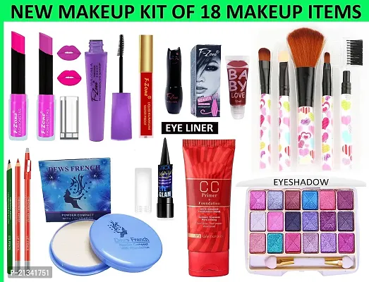 F-Zone New Makeup Kit Of 18 Makeup Items Vkk54 ()