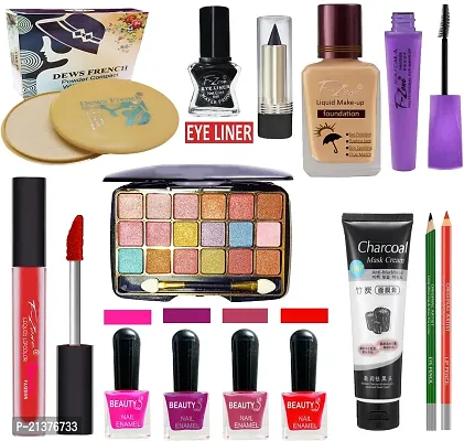 F-Zone nbsp;Professional Makeup Kit Set Of 14 For Women/Girlsb Sh17 ()