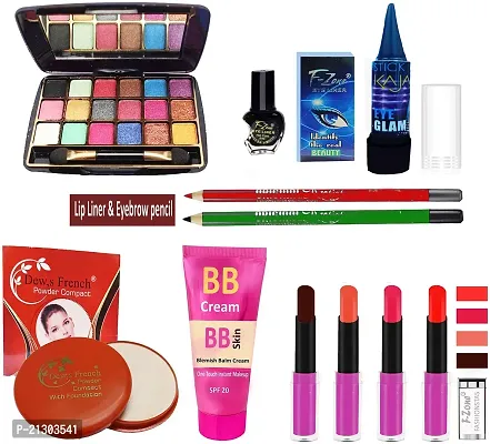 F-Zone Makeup Kit Of 11 Makeup Items 29Aug257 (Pack Of 11)