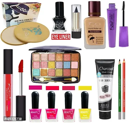 F-Zone nbsp;Professional Makeup Kit Set Of 14 For Women/Girlsb Sh44 ()
