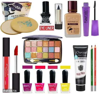 F-Zone nbsp;Professional Makeup Kit Set Of 14 For Women/Girlsb Sh29 ()