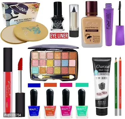 F-Zone nbsp;Professional Makeup Kit Set Of 14 For Women/Girlsb Sh20 ()