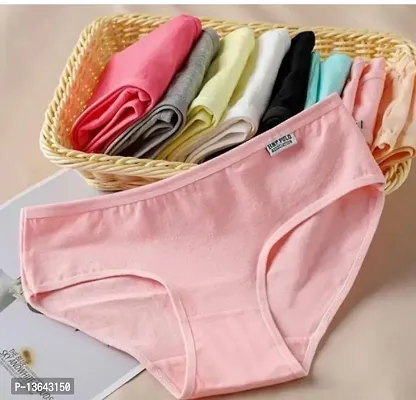 Pack of 4 Women Cotton Hipster Multicolor Panty-thumb2