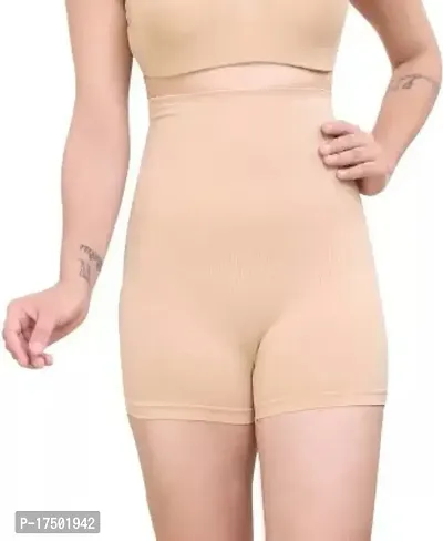 Women Waist Shapewear with Anti Rolling Strip Tummy C