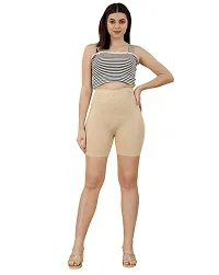 Women Waist Shapewear with Anti Rolling Strip Tummy C-thumb3