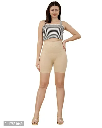 Women Waist Shapewear with Anti Rolling Strip Tummy C-thumb4