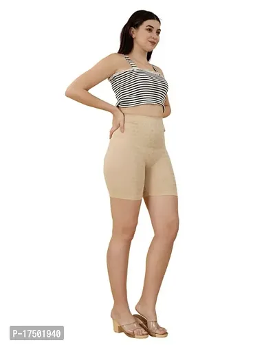 Women Waist Shapewear with Anti Rolling Strip Tummy C-thumb2