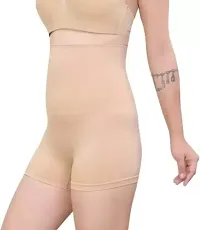 Women Waist Shapewear with Anti Rolling Strip Tummy C-thumb3