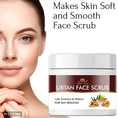 Ubtan Scrub for Face with Turmeric  Walnut for Tan Removal All Types of Skin