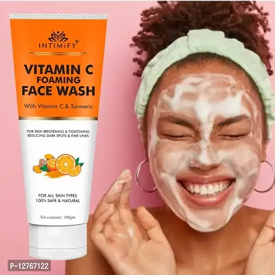 Vitamin C Face Wash Natural Glow Or Face Bright Ke Liye Face Wash for Women Girls Men Boys Ke Liye Face Wash Dakr Spot Remove Krne Ke Liye Or Skin Repair Ke Liye Face Wash