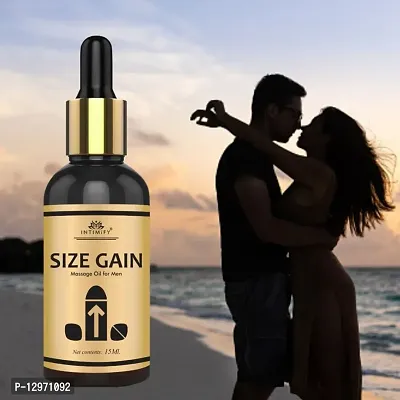 Size Gain Oil for Large  Long P*nis Stamina Increase Oil for Men Size Gain Oil for P*ins Enlargement P*nis Oil for Men Ayurvedic Massage Oil for Men  Boys Non-Sticky Time Booster Extra Pleasure-thumb0