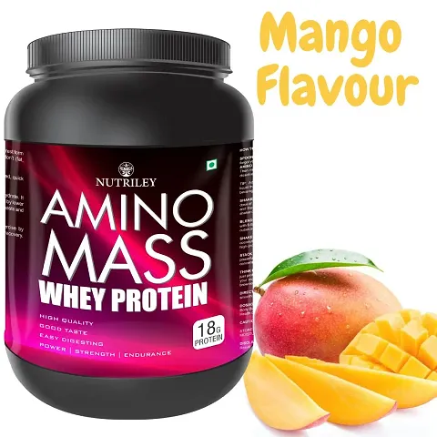 Must Try Multi Flavoured Amino Mass Whey Protein Collection