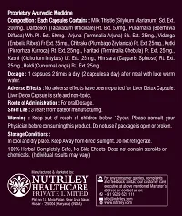 Nutriley Liver Detox Capsules for Liver Cleaning, Capsule for Improve Liver Function, Capsules for Fatty Liver, Capsuler for Repair Liver Damage, Capsules for Liver (60 Capsule)-thumb1