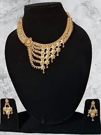 Gold-Plated Handcrafted Jewellery Set for Women-thumb1