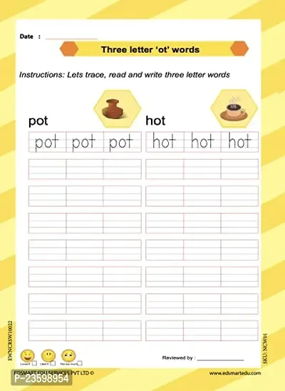 English Word Writing  Sentence Writing Books Set For Kids Of 3-5 Years Old | 2 Books - A4 Size | Handwriting Practice Book | Activity Books For 3 Year Old, Best Kids Writing Book-thumb4