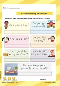 English Word Writing  Sentence Writing Books Set For Kids Of 3-5 Years Old | 2 Books - A4 Size | Handwriting Practice Book | Activity Books For 3 Year Old, Best Kids Writing Book-thumb4