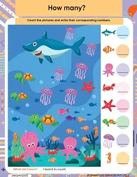 Junior KG Maths Book Vol 2 - Kids Activity 4+ Years / CBSE LKG Maths books for kids / Kindergarten Maths Activity Text Books / Picture books for kids [64 pages]/ Teaches Numbers, Numbers in Words, Add-thumb2