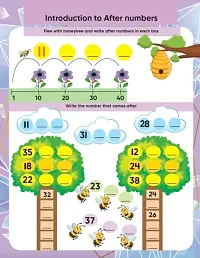 Senior Kg Maths Book - Kids Maths Activity Book 5+ Years Cbse / Ukg Maths Textbooks For Kids Cbse / Kindergarten Maths Activity Text Books / Teaches Number, Addition And Subtraction Book, 2D 3D Shapes-thumb2