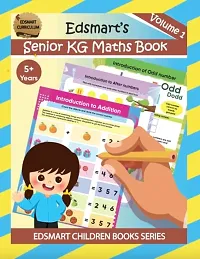 Senior KG Maths Combo of 2 books - UKG Maths Workbook CBSE for 4+ Years / UKG Maths worksheets for kids CBSE / Kindergarten Maths Activity Text Books / Teaches Number, 3D Shapes, Symbols, Ordinal Posi-thumb2
